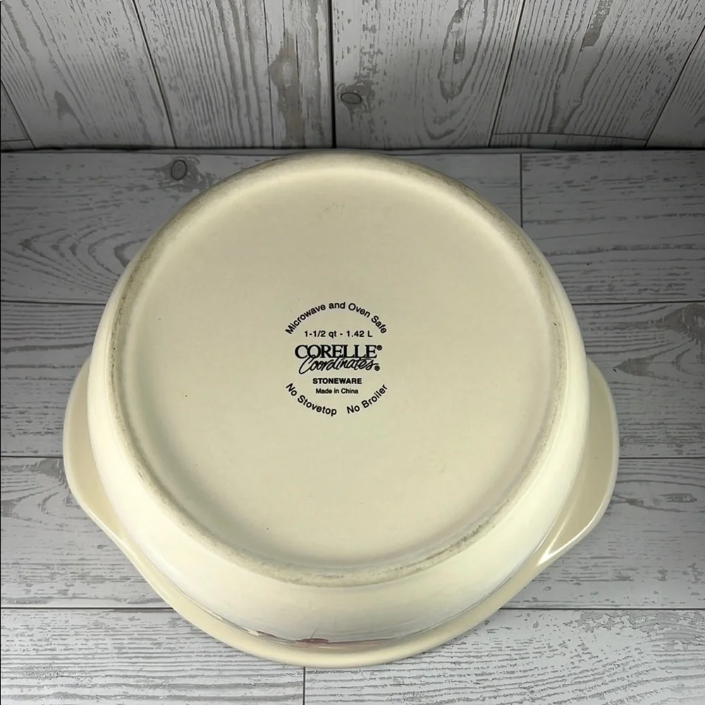 Corelle Coordinates Stoneware 1.5Quarts/1.42L  Mixing Bowl & Scouring Pad Holder